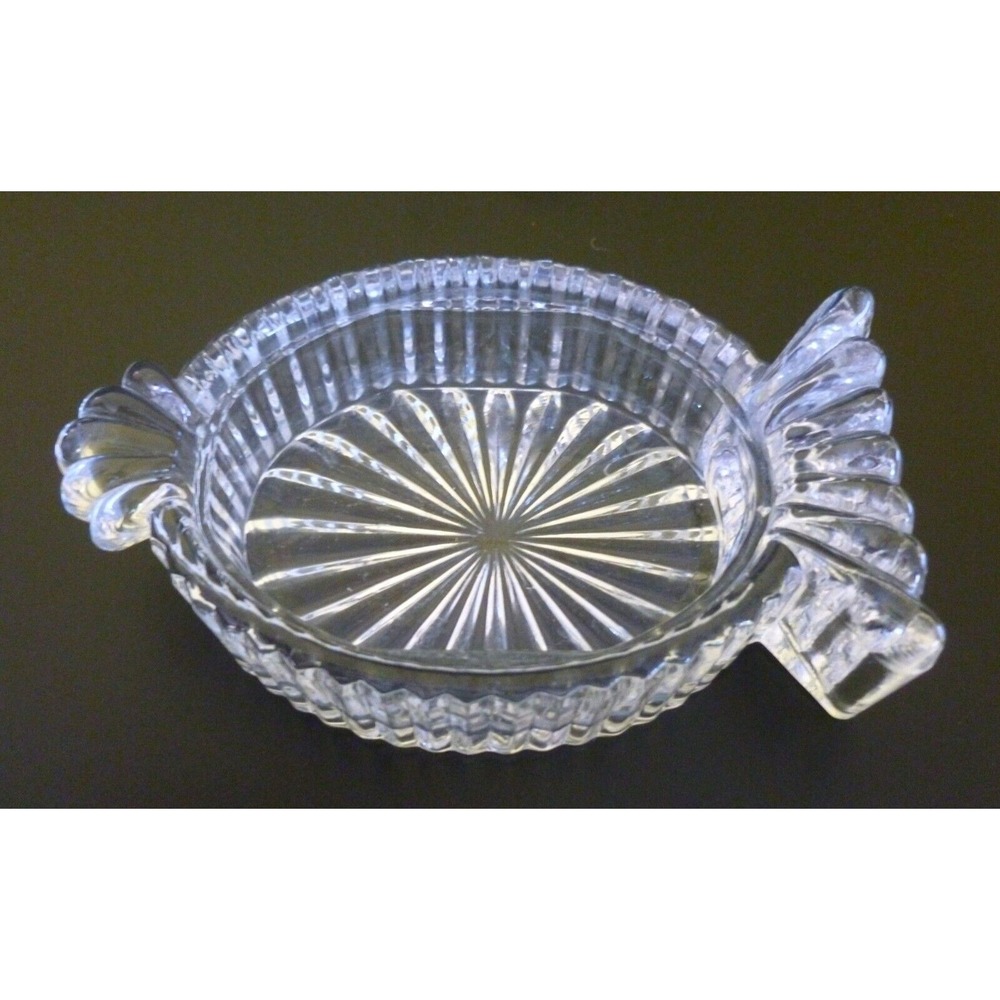 Fifth Avenue LTD 24% Lead Crystal Fish Shaped Candy Dish